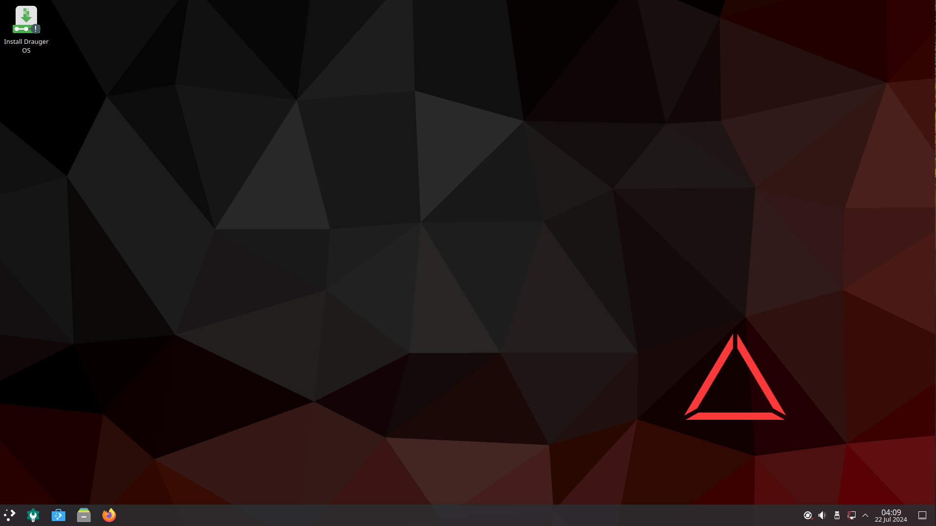 Drauger OS Desktop
